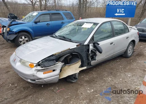2000 Saturn Sl1 z USA, uszkodzony, nr VIN 1G8ZH5287YZ248604